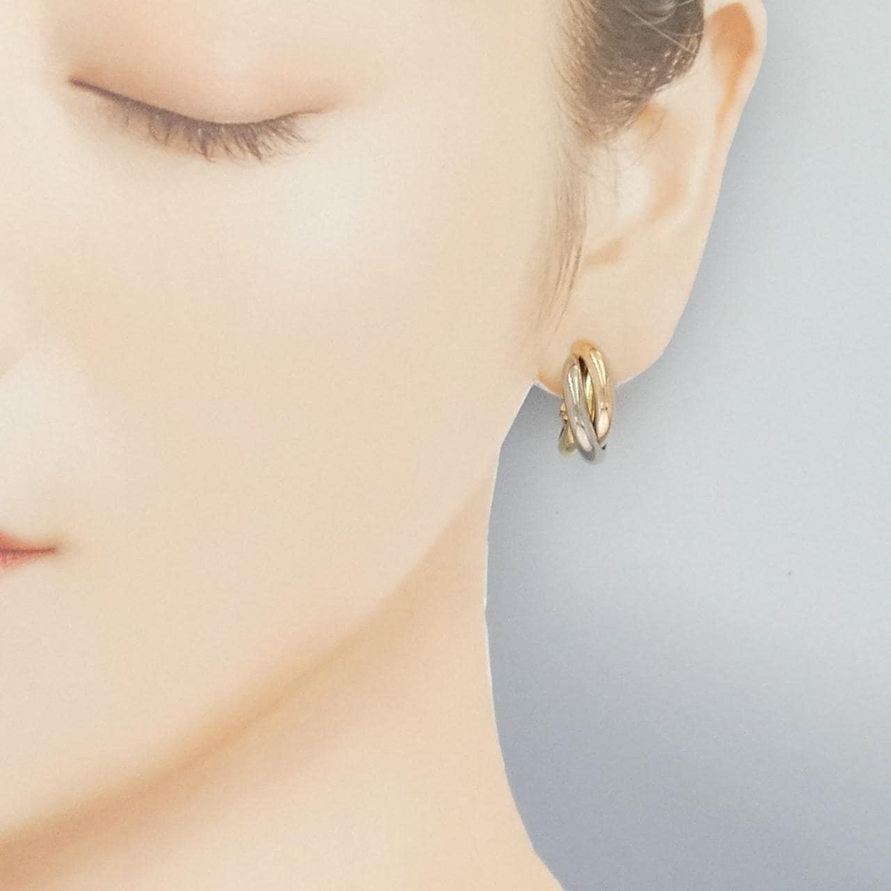 カルティエ トリニティ ピアス