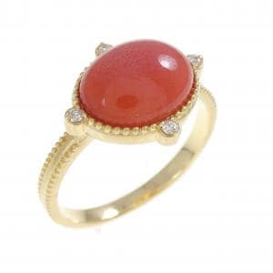 K18YG サンゴ リング