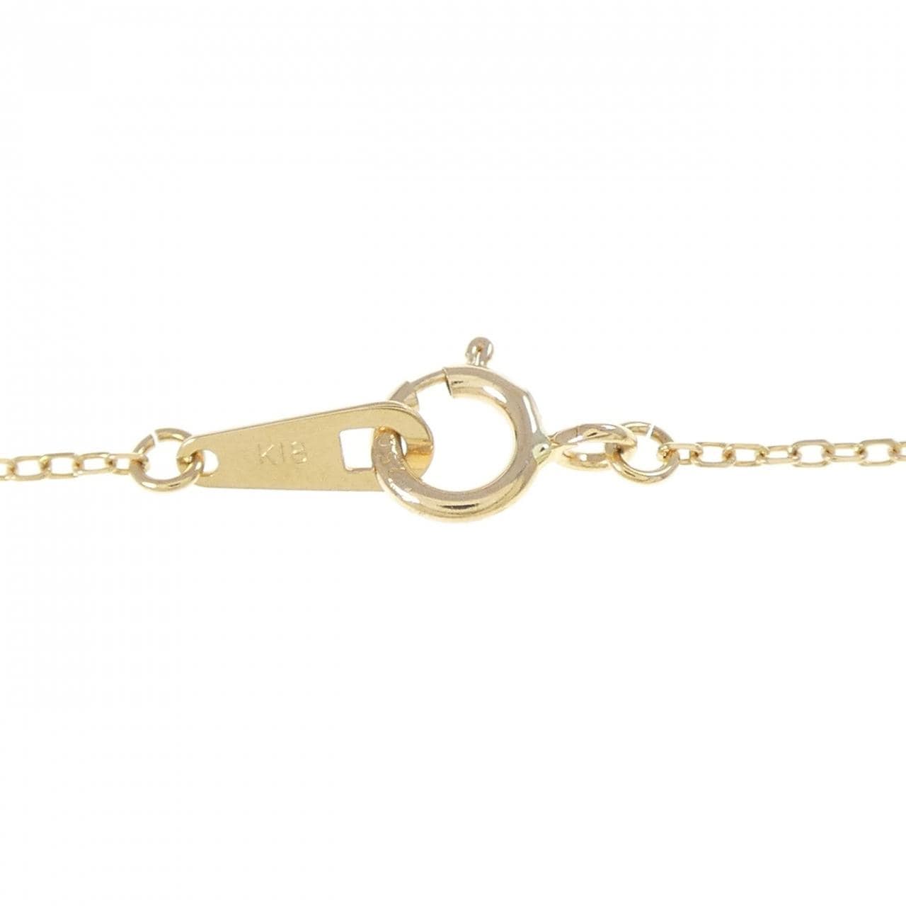 K18YG ダイヤモンド ネックレス 0.10CT