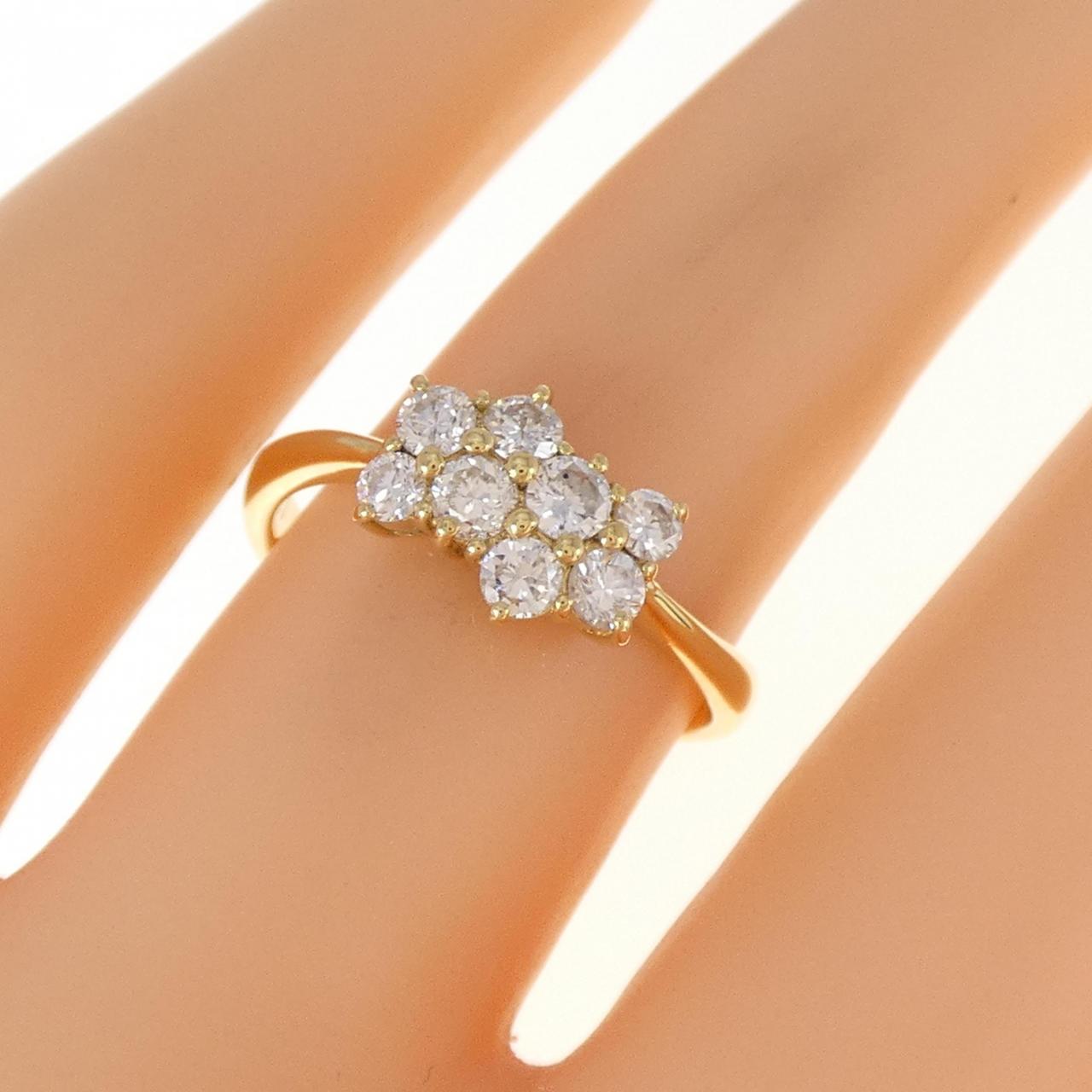 K18YG ダイヤモンド リング 0.51CT