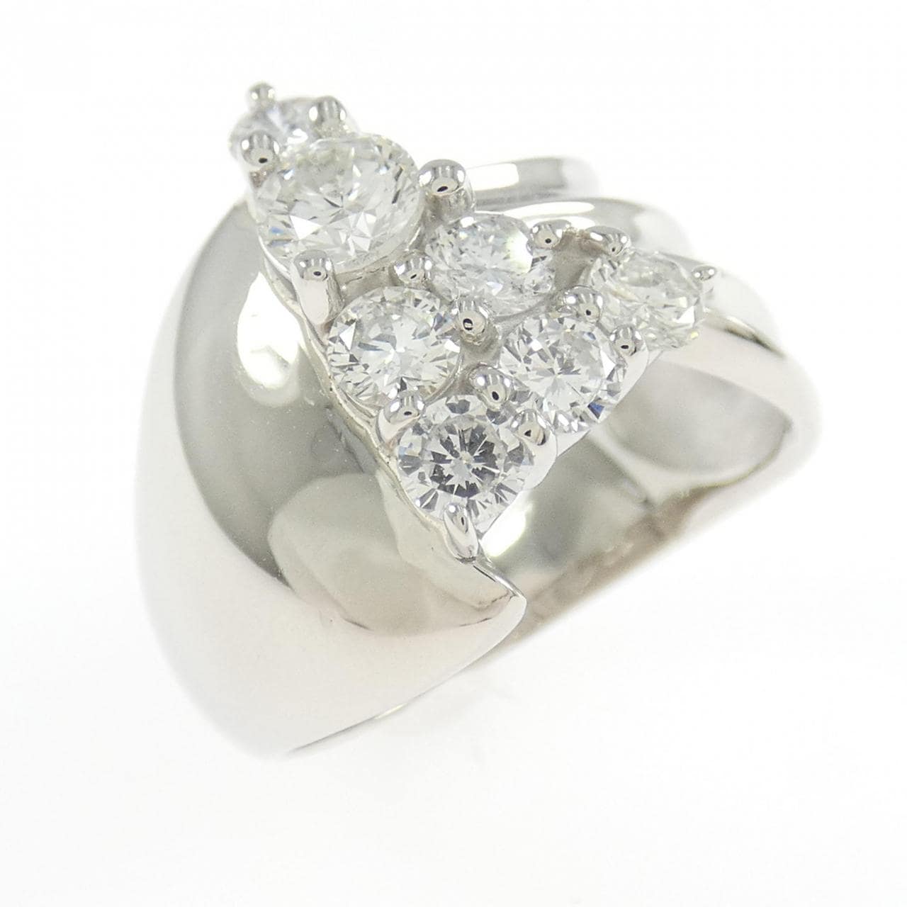 PT900 ダイヤモンド リング 1.07CT