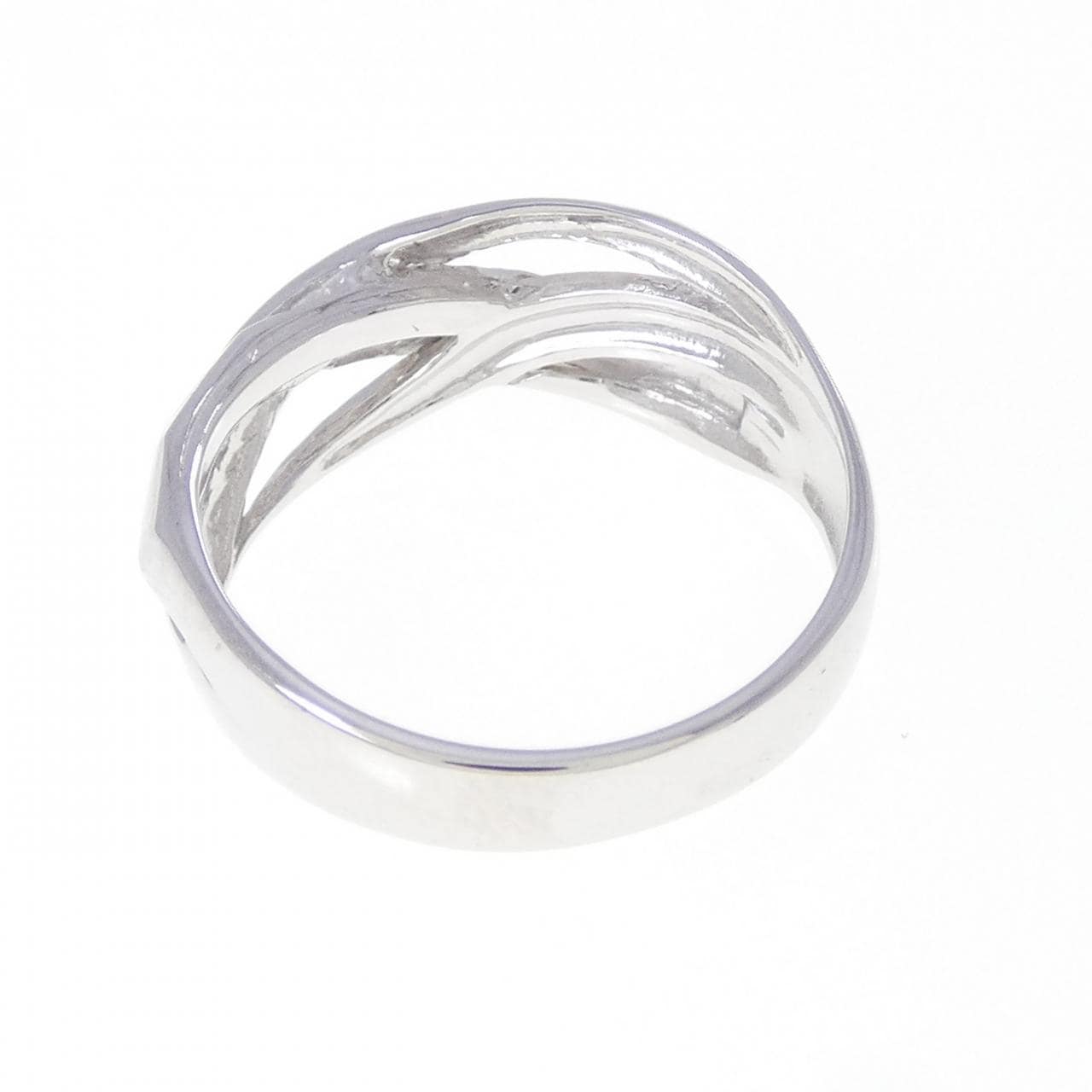 K10WG ダイヤモンド リング 0.02CT