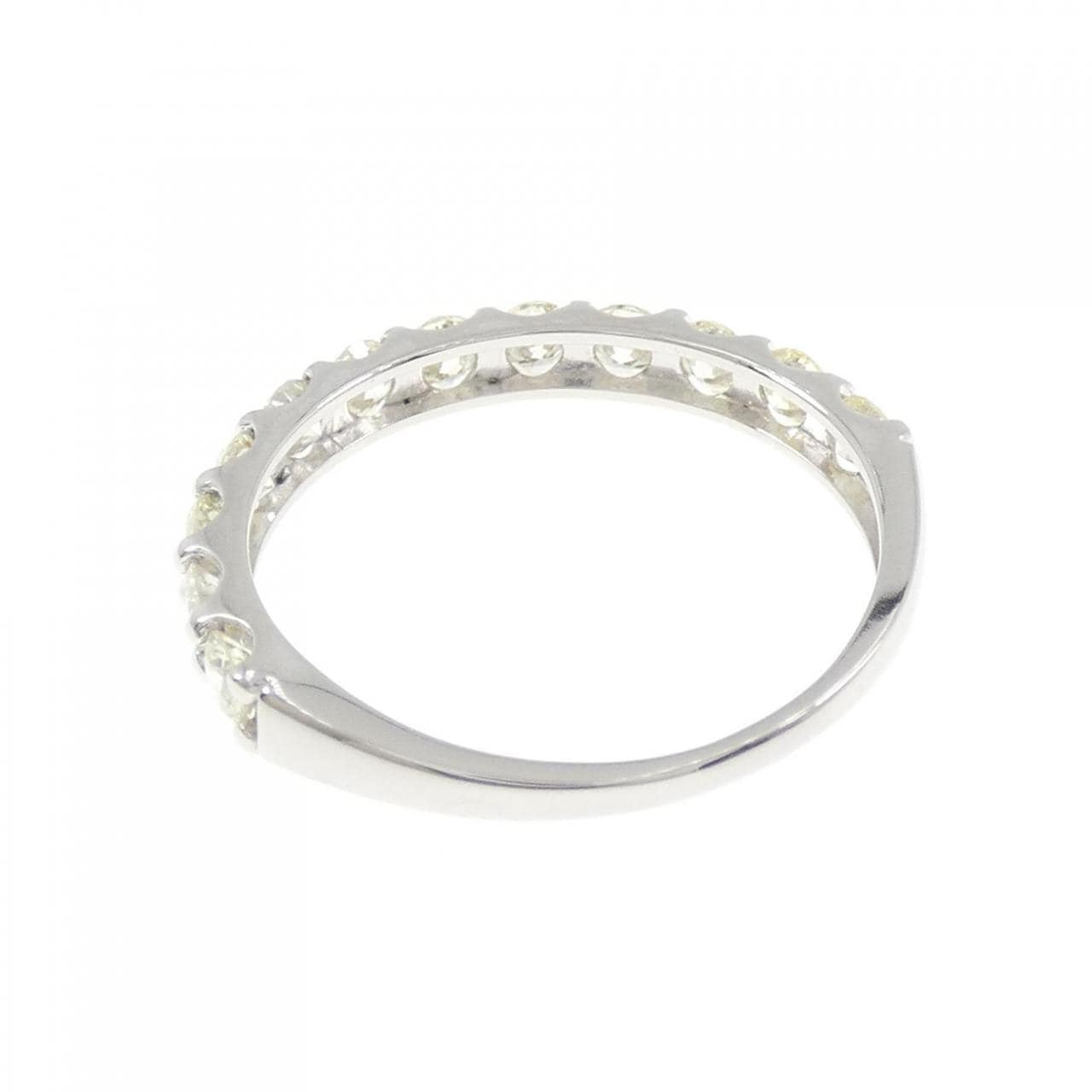 PT950 ハーフエタニティ ダイヤモンド リング 1.00CT