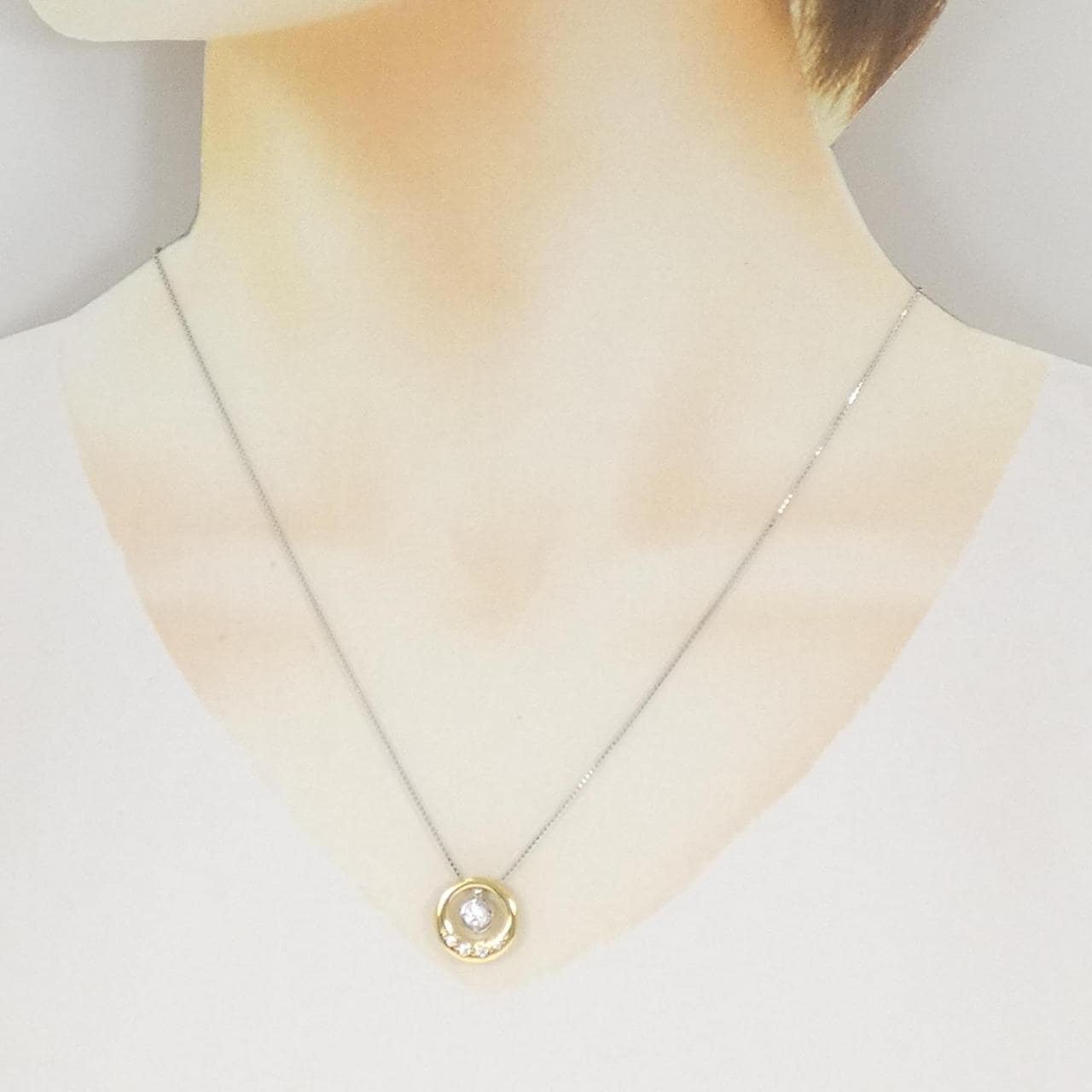 タサキ ダイヤモンド ネックレス 0.15CT