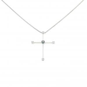 750WG アレキサンドライト ネックレス 0.12CT