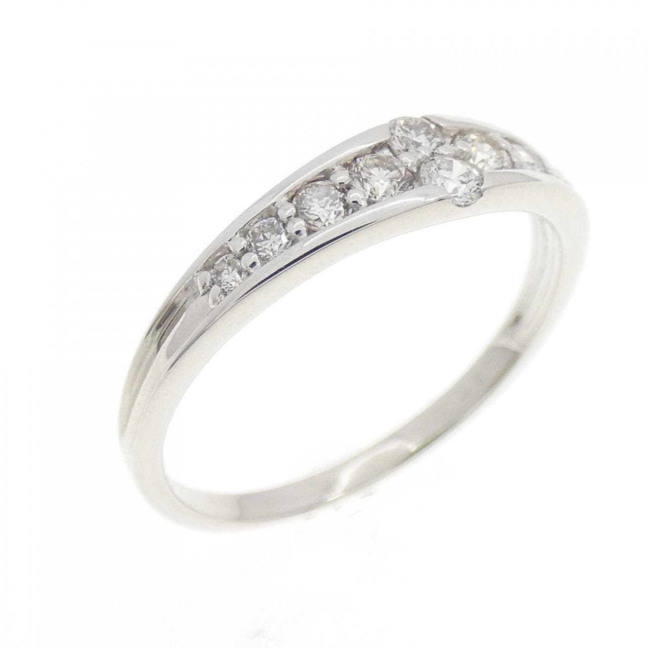 K18WG ダイヤモンド リング 0.20CT