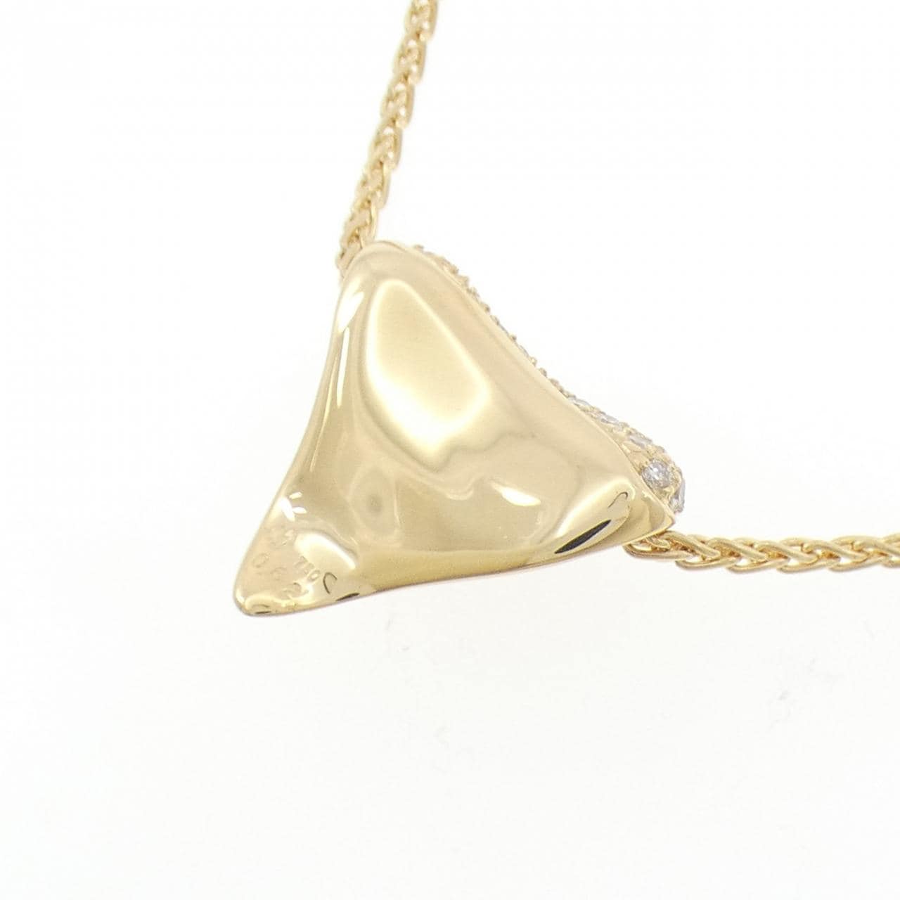 K18YG ダイヤモンド ネックレス 0.62CT