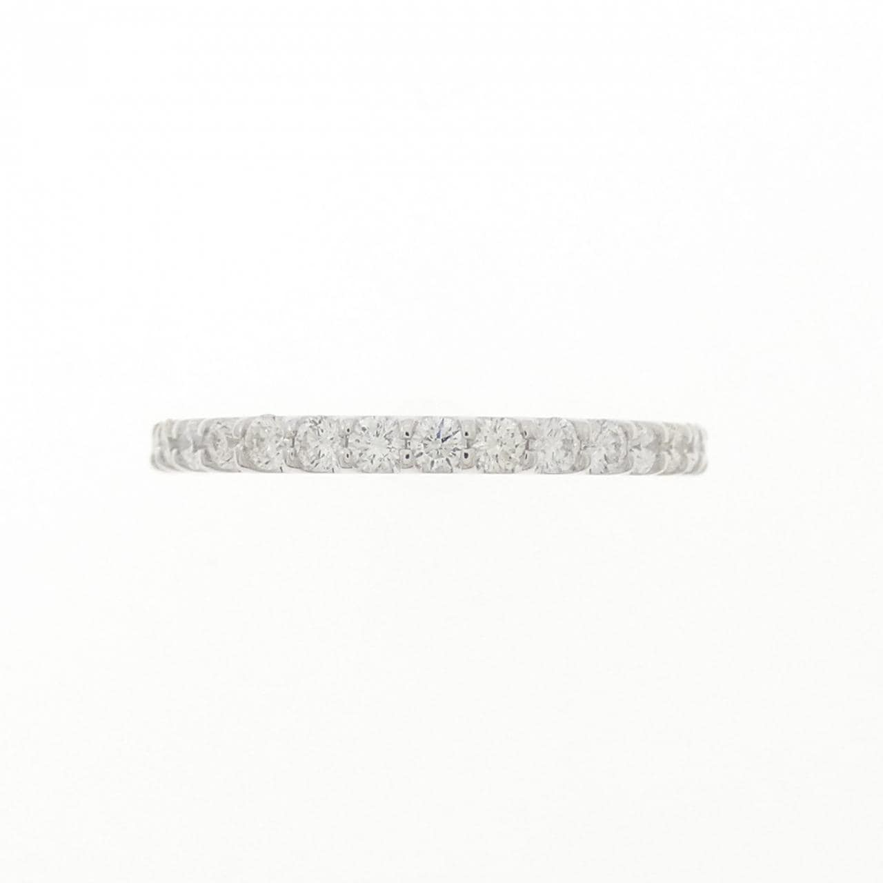 K10WG  ハーフエタニティ ダイヤモンド リング 0.30CT