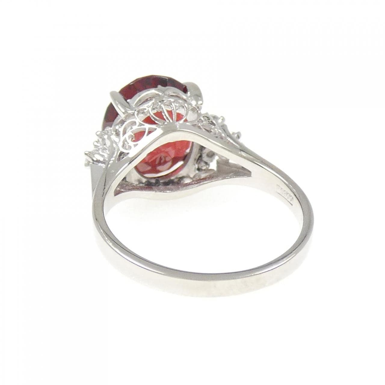 PT900 ガーネット リング 5.70CT