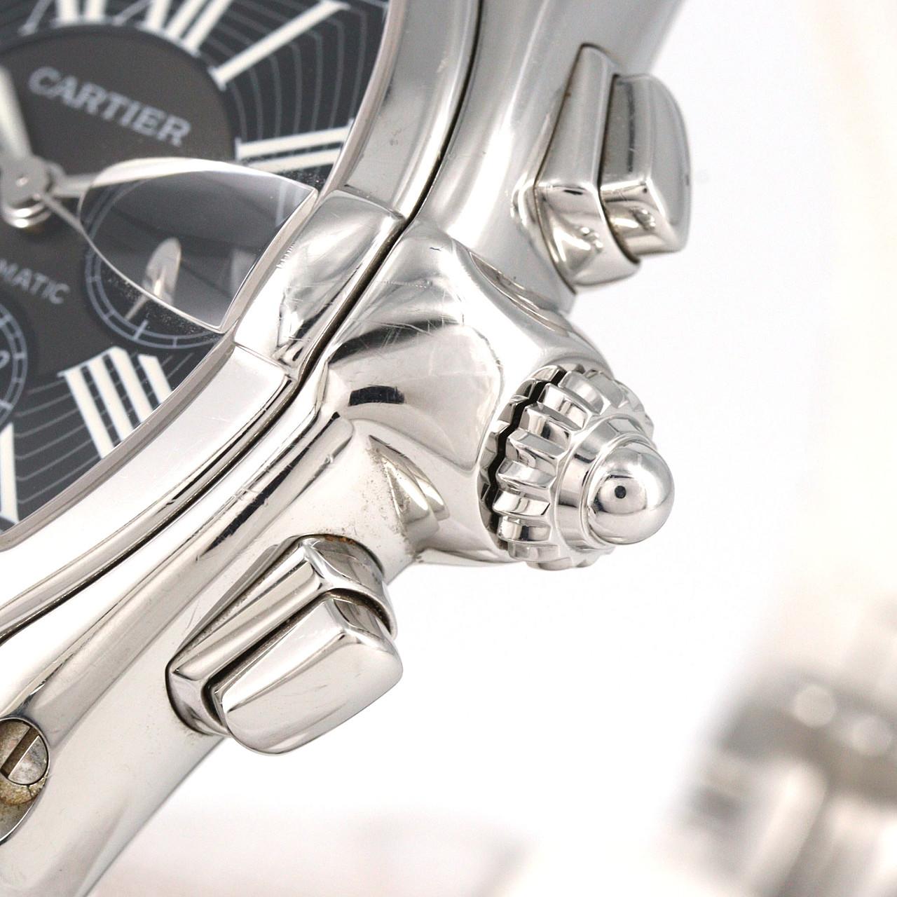 【ノーメンテナンス還元価格】カルティエ ロードスタークロノグラフXL W62020X6 SS 自動巻