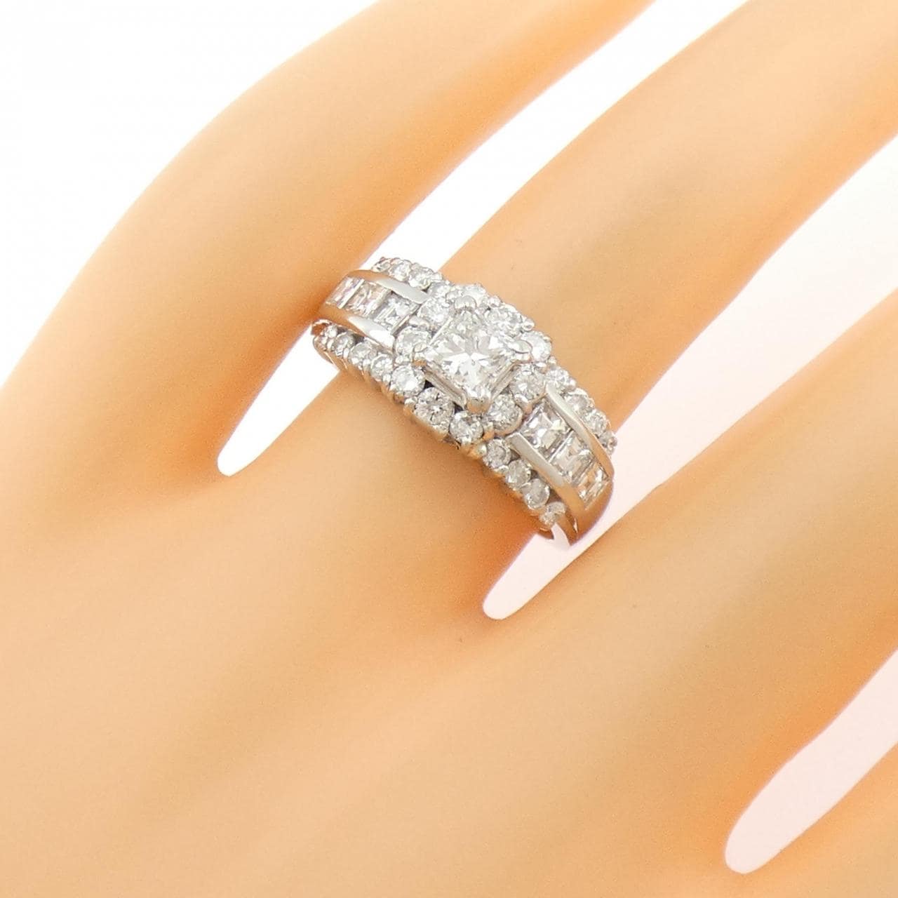 PT900 ダイヤモンド リング 1.53CT