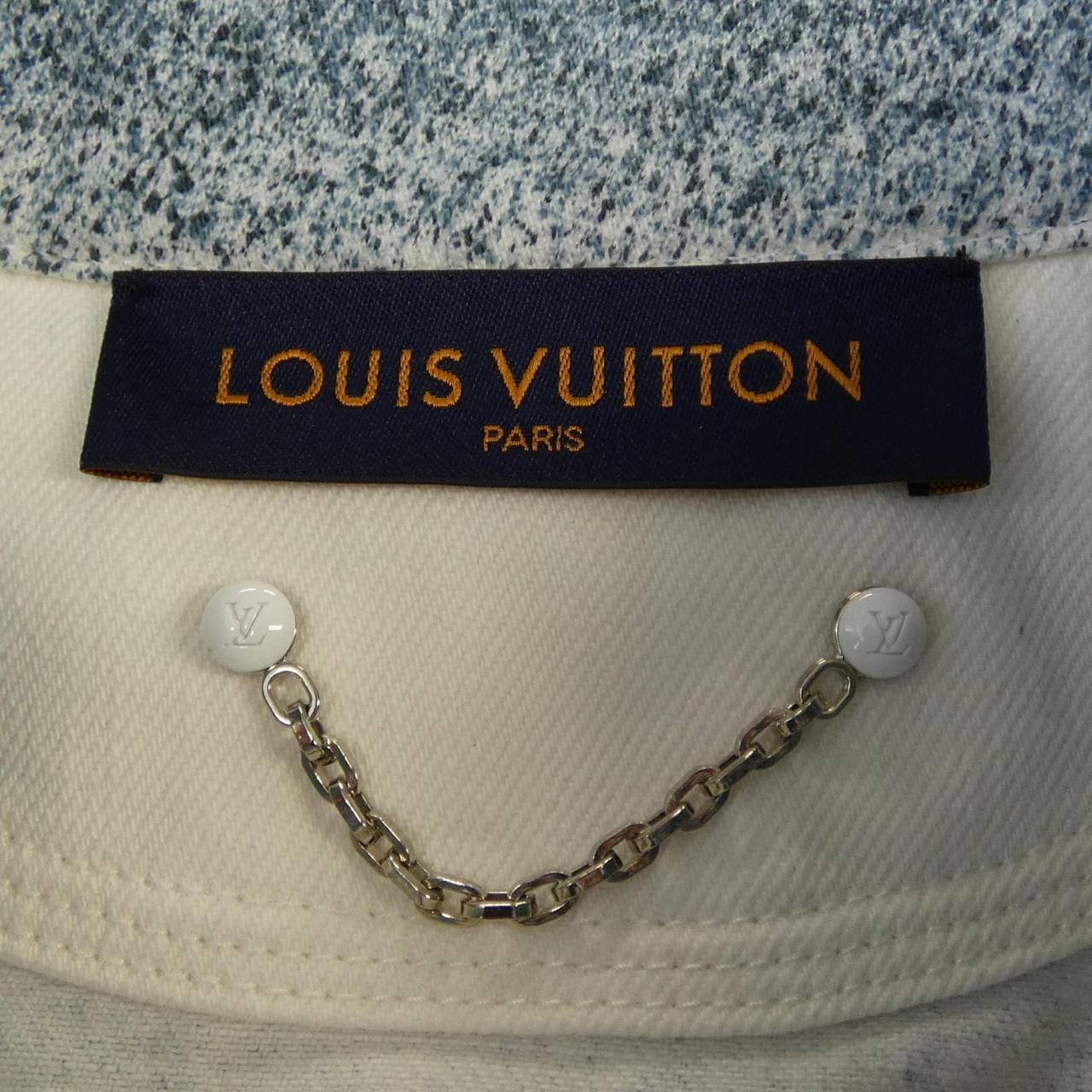 ルイヴィトン LOUIS VUITTON ワークウェアシャツモノグラムグラデーション HIS09WQYZ デニムジャケット