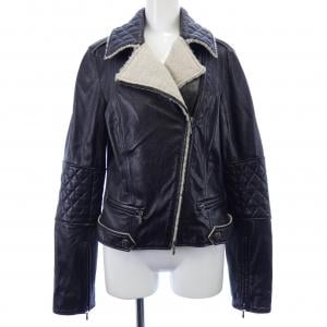 シャネル CHANEL P41842W04963 11A レザーライダースジャケット