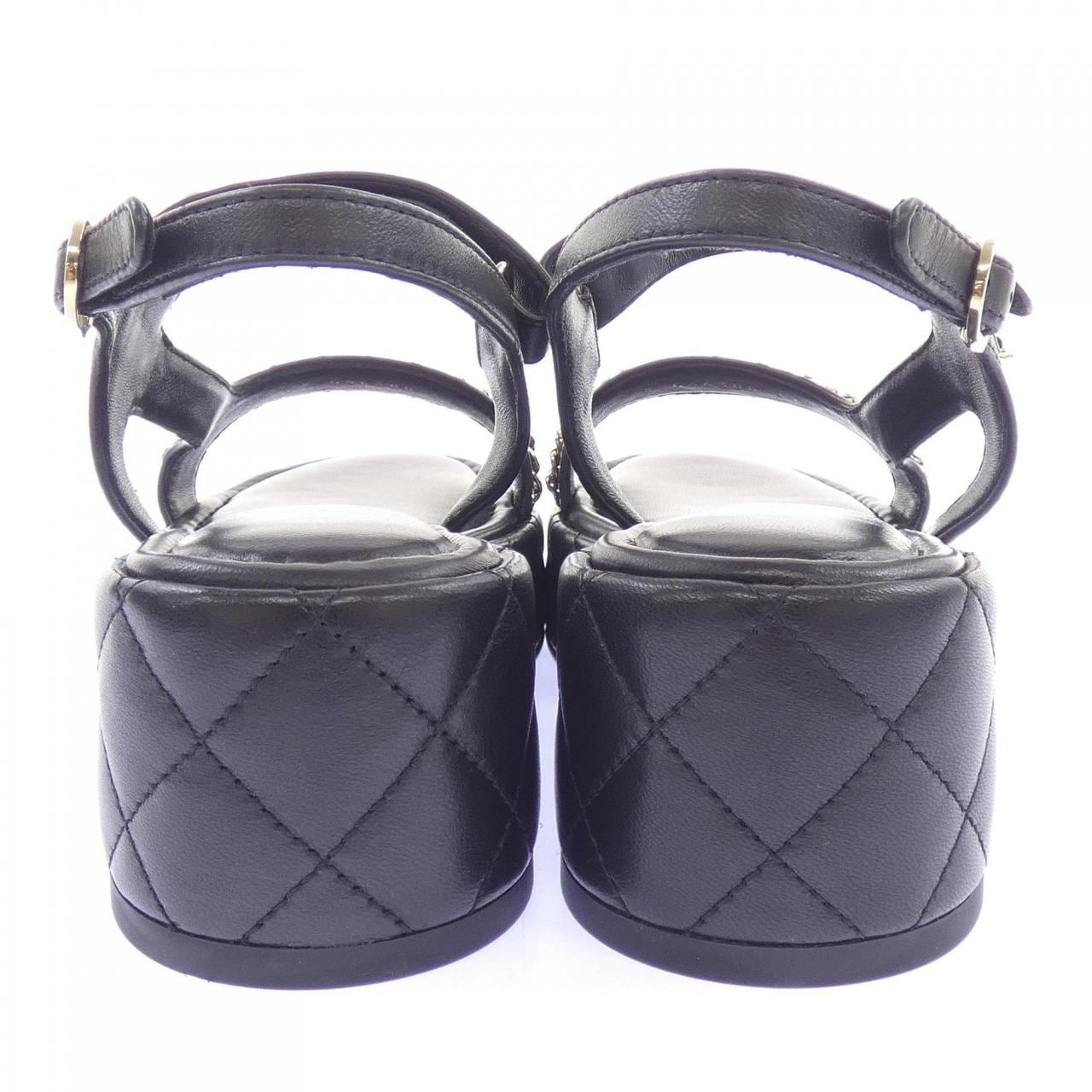 シャネル CHANEL マトラッセ G46300B19705 サンダル