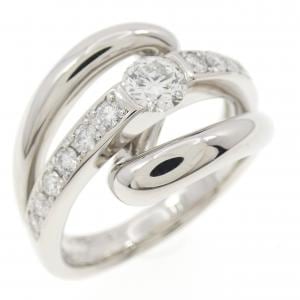 PT950 ダイヤモンド リング 0.55CT