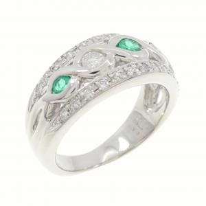 PT エメラルド リング 0.16CT
