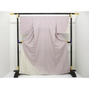 【未使用品】訪問着　刺繍加工ボカシ染