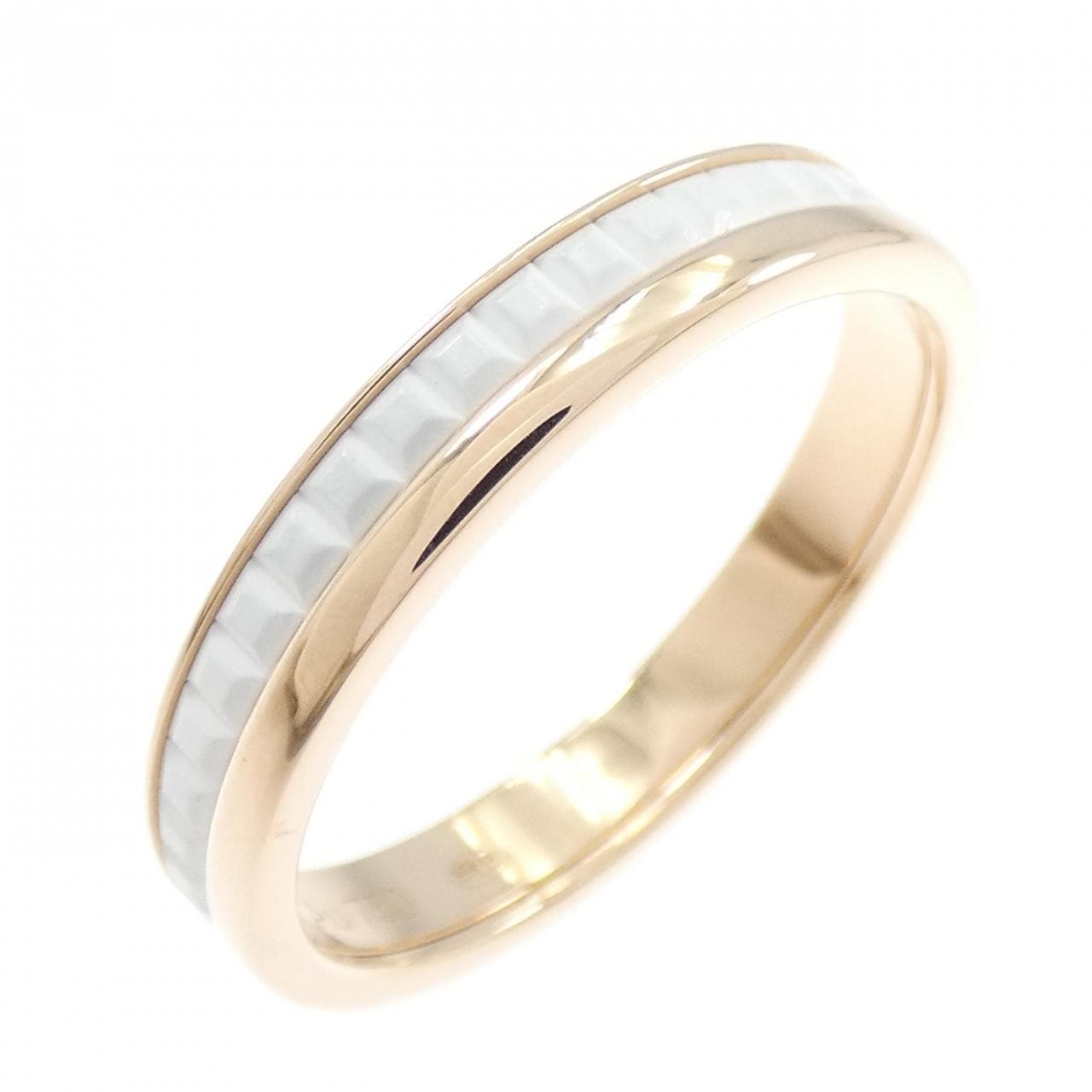 ブシュロン キャトル ホワイト リング