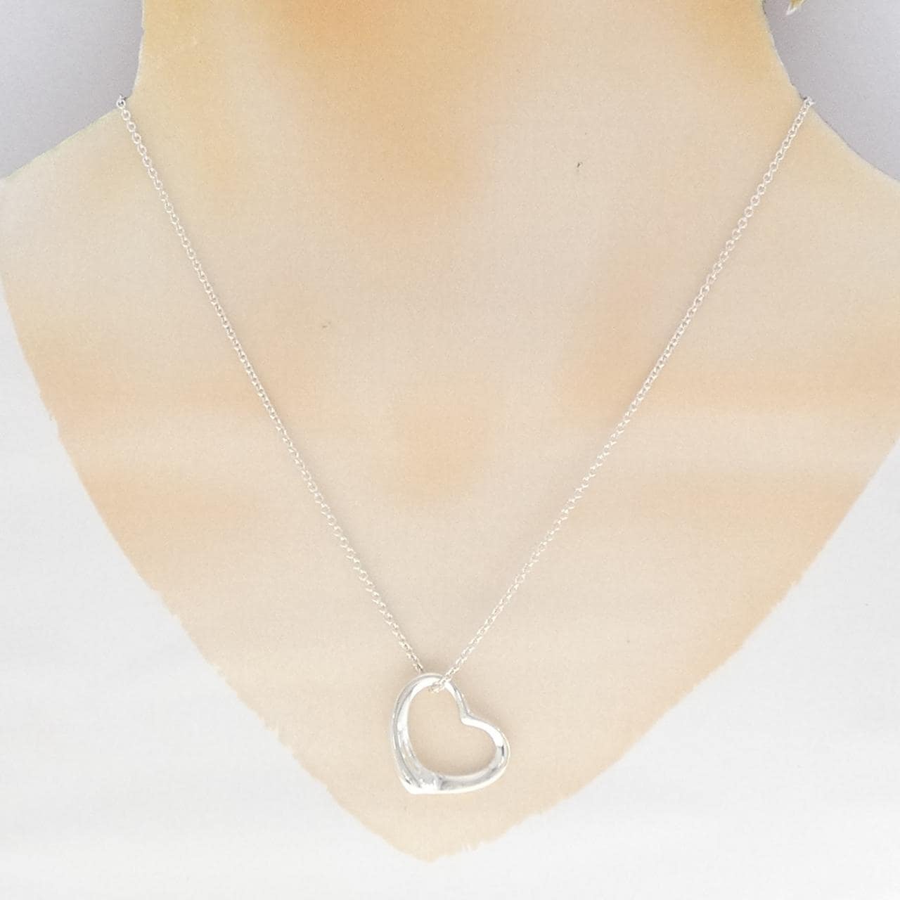 ティファニー オープンハート ネックレス