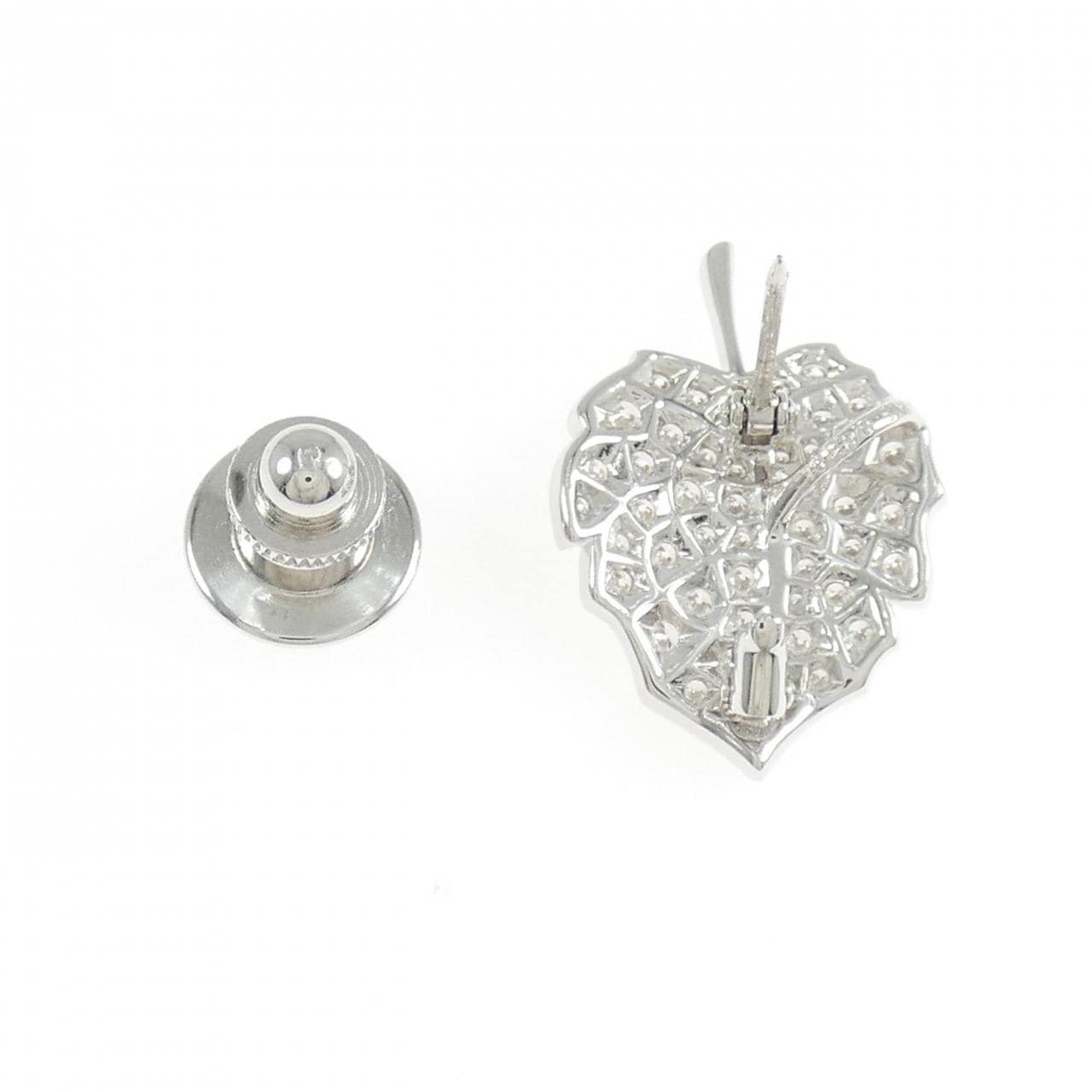MIKIMOTO Diamond Brooch 0.83CT