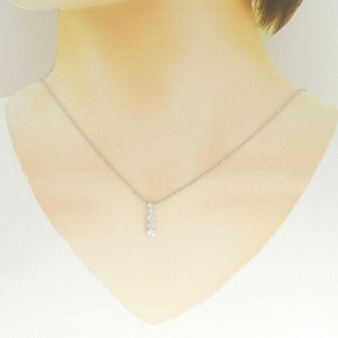 PT900/PT850鑽石項鍊 0.206 克拉