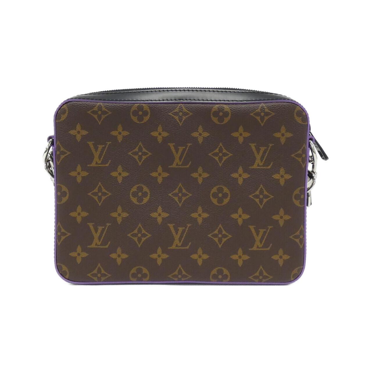 LOUIS VUITTON Monogram Macassar Trio 邮差包 M46266 单肩包