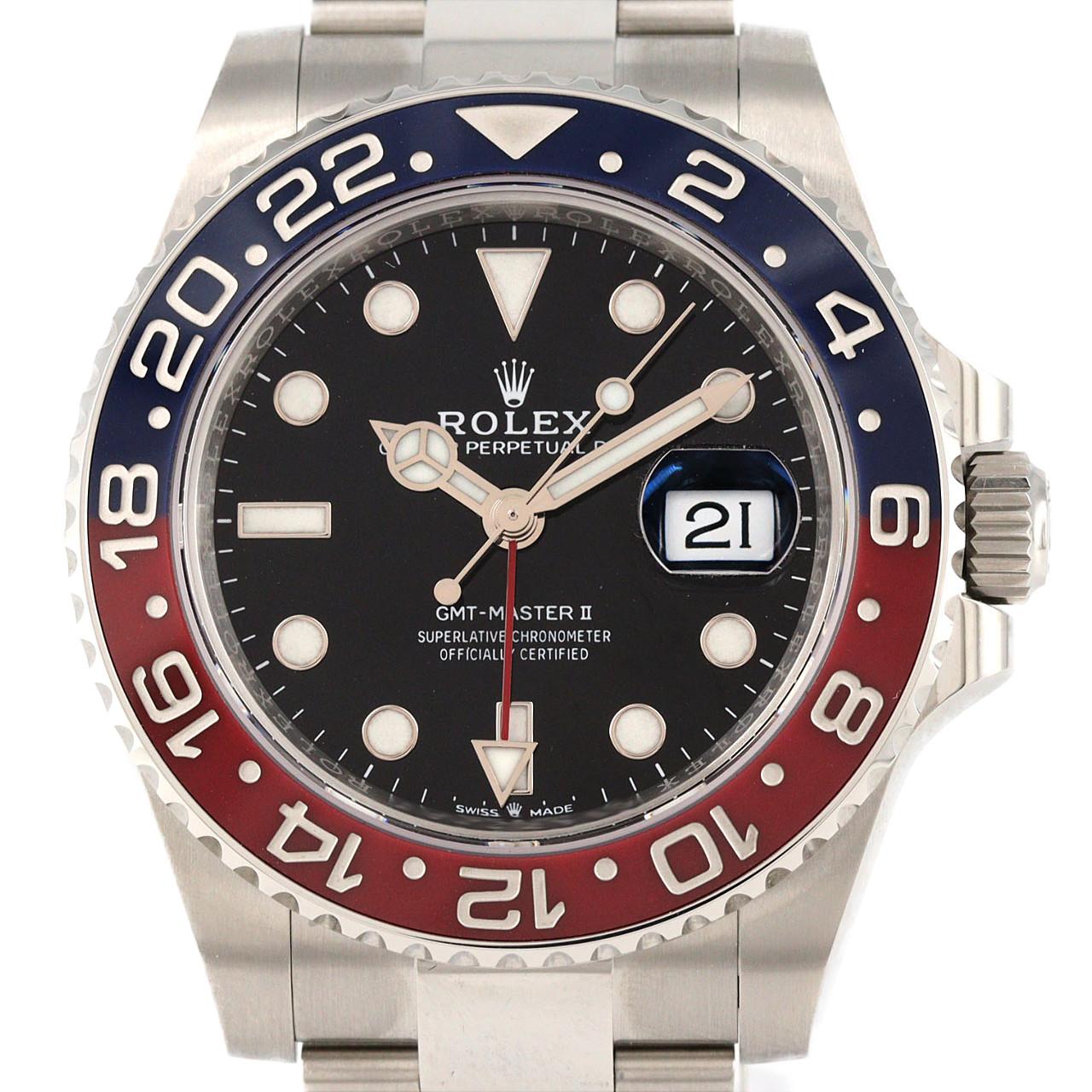 ロレックス GMTマスターⅡ 126710BLRO･3 SS 自動巻 ランダム番