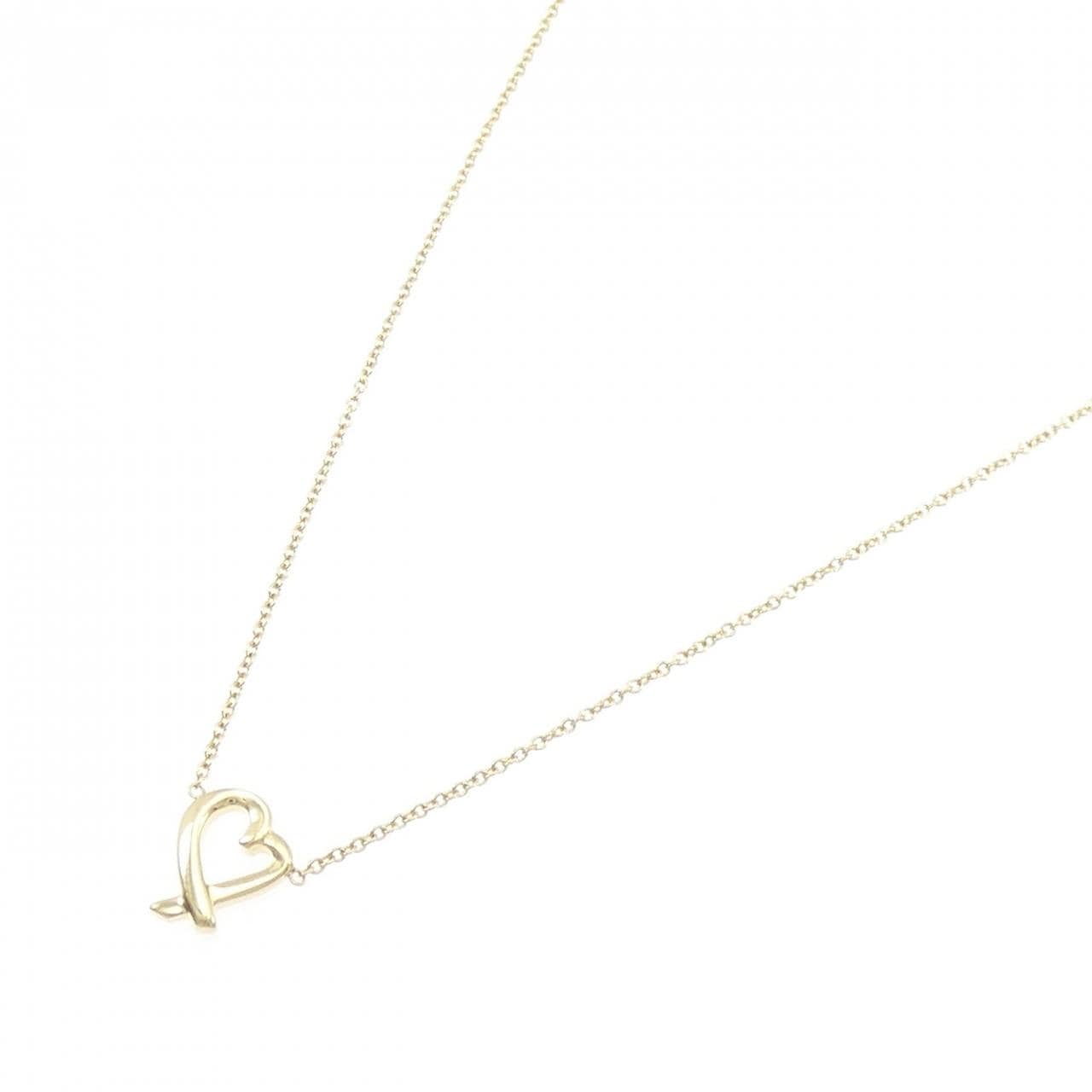 ティファニー ラビングハート ミニ ネックレス