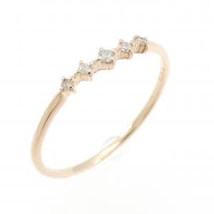 K10PG ダイヤモンド リング 0.04CT