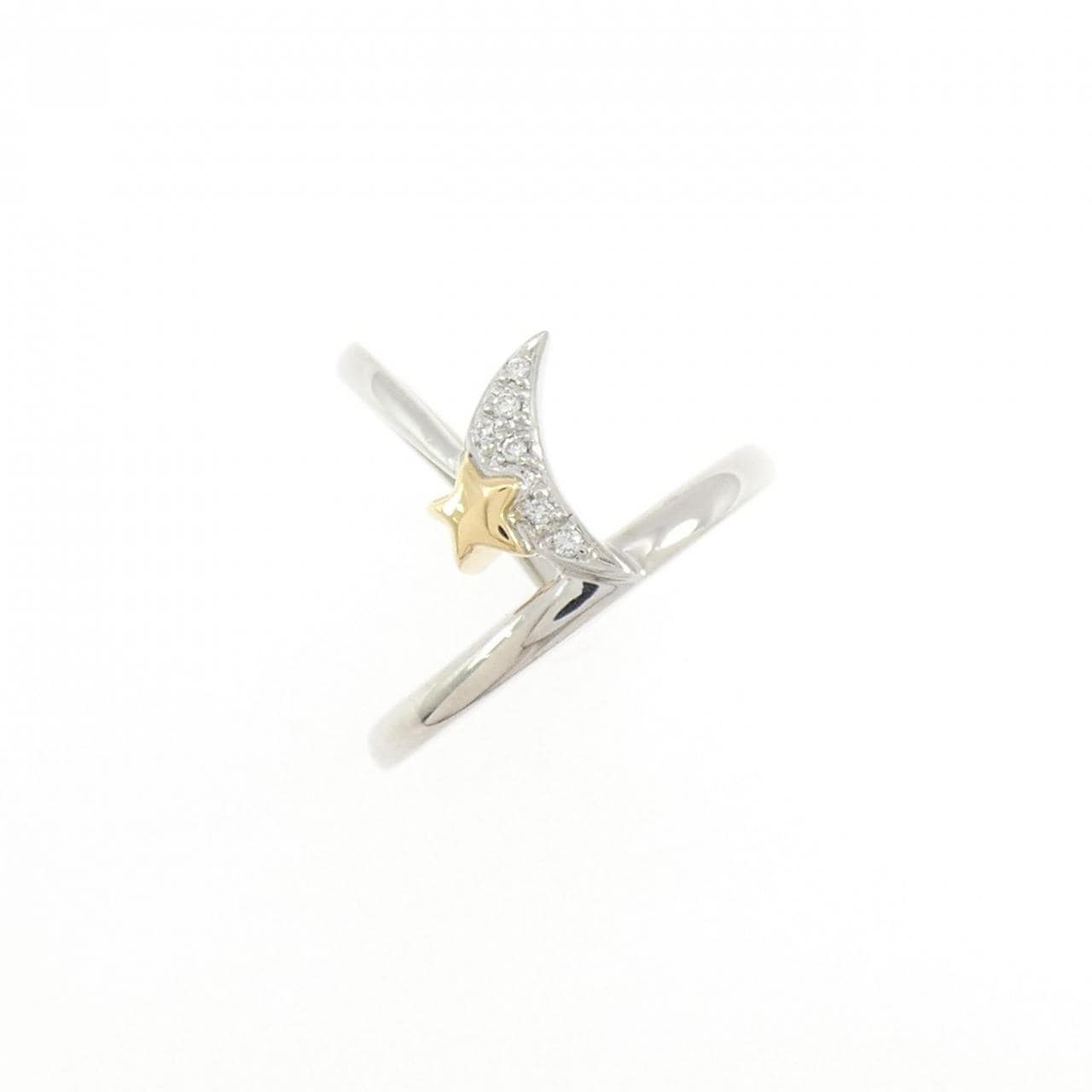カラッチ ダイヤモンド ピンキーリング 0.03CT