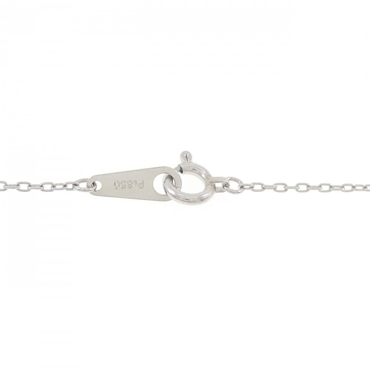 PT950/PT850 ダイヤモンド ネックレス 0.10CT