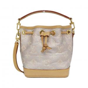 ルイヴィトン モノグラム ラミネーテッド ジャカード ナノ ノエ  2023PF M82427 ショルダーバッグ