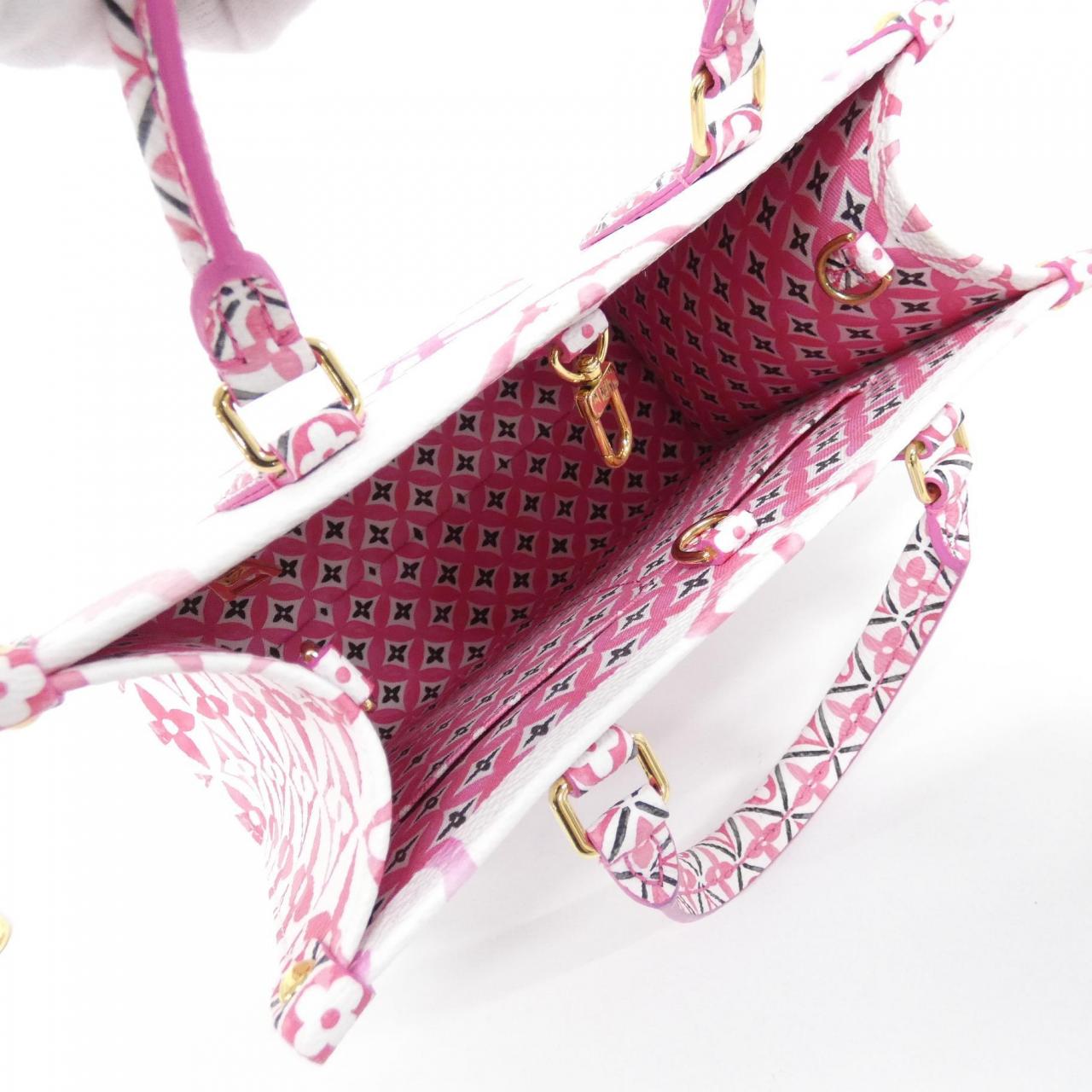 ルイヴィトン モノグラム フラワータイル(LVバイ ザプール) オンザゴー PM M22976 バッグ