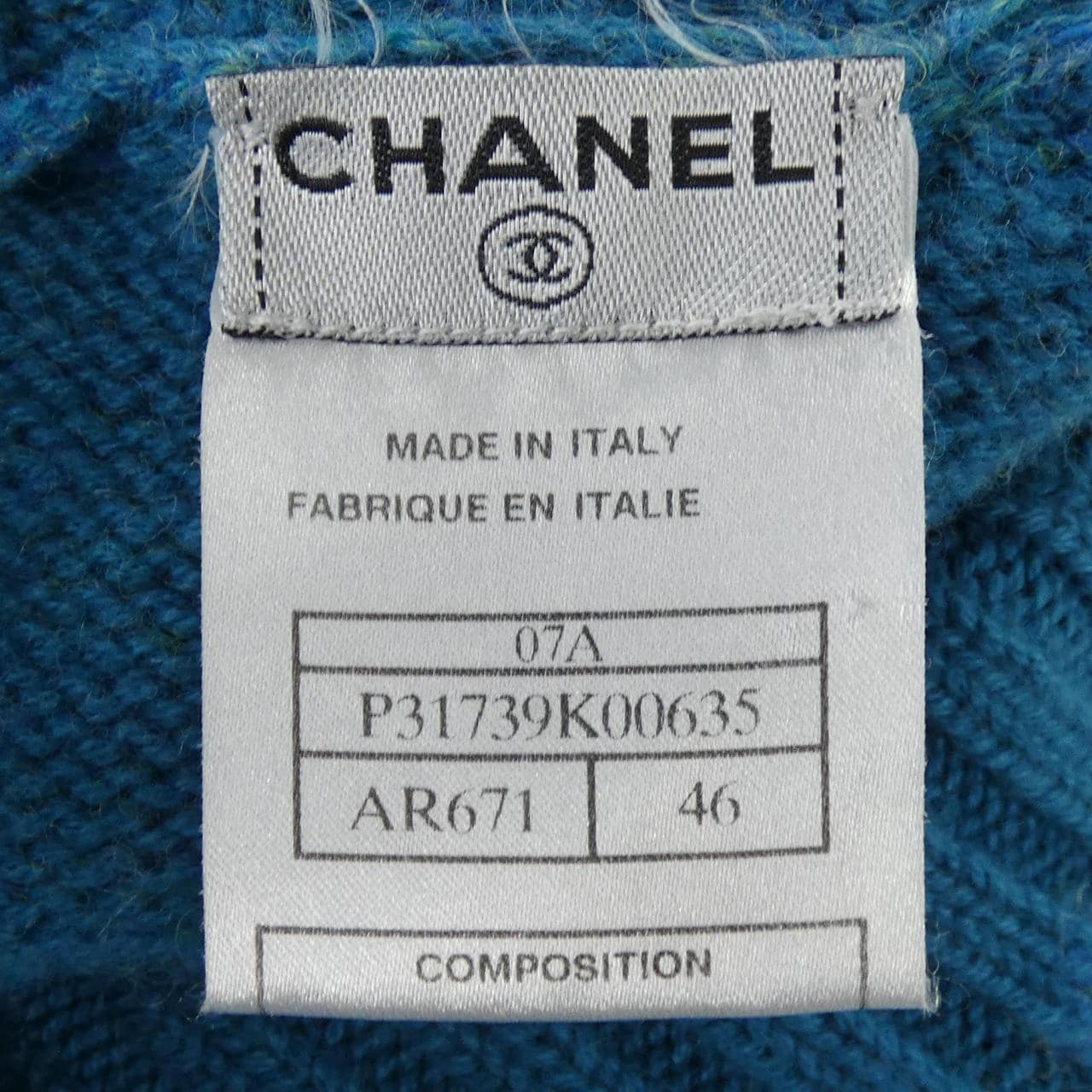 シャネル CHANEL P31739K00635 07A ニット