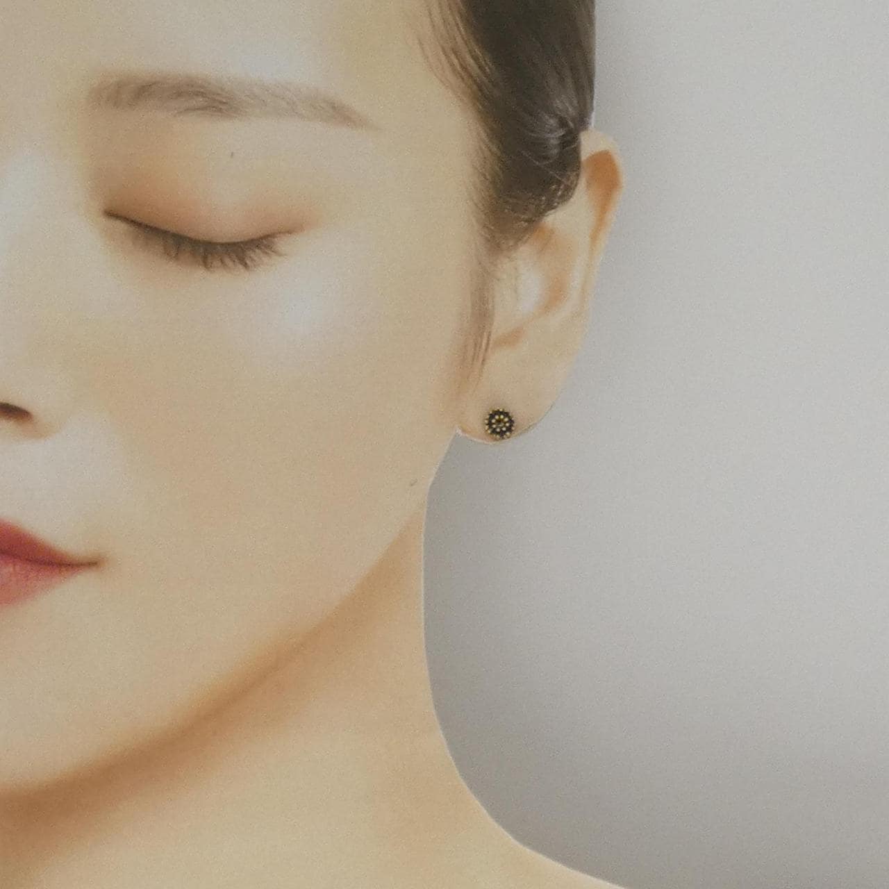 K18YG サファイヤ ピアス