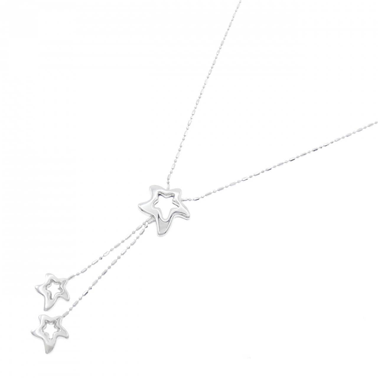 K14WG スター ネックレス