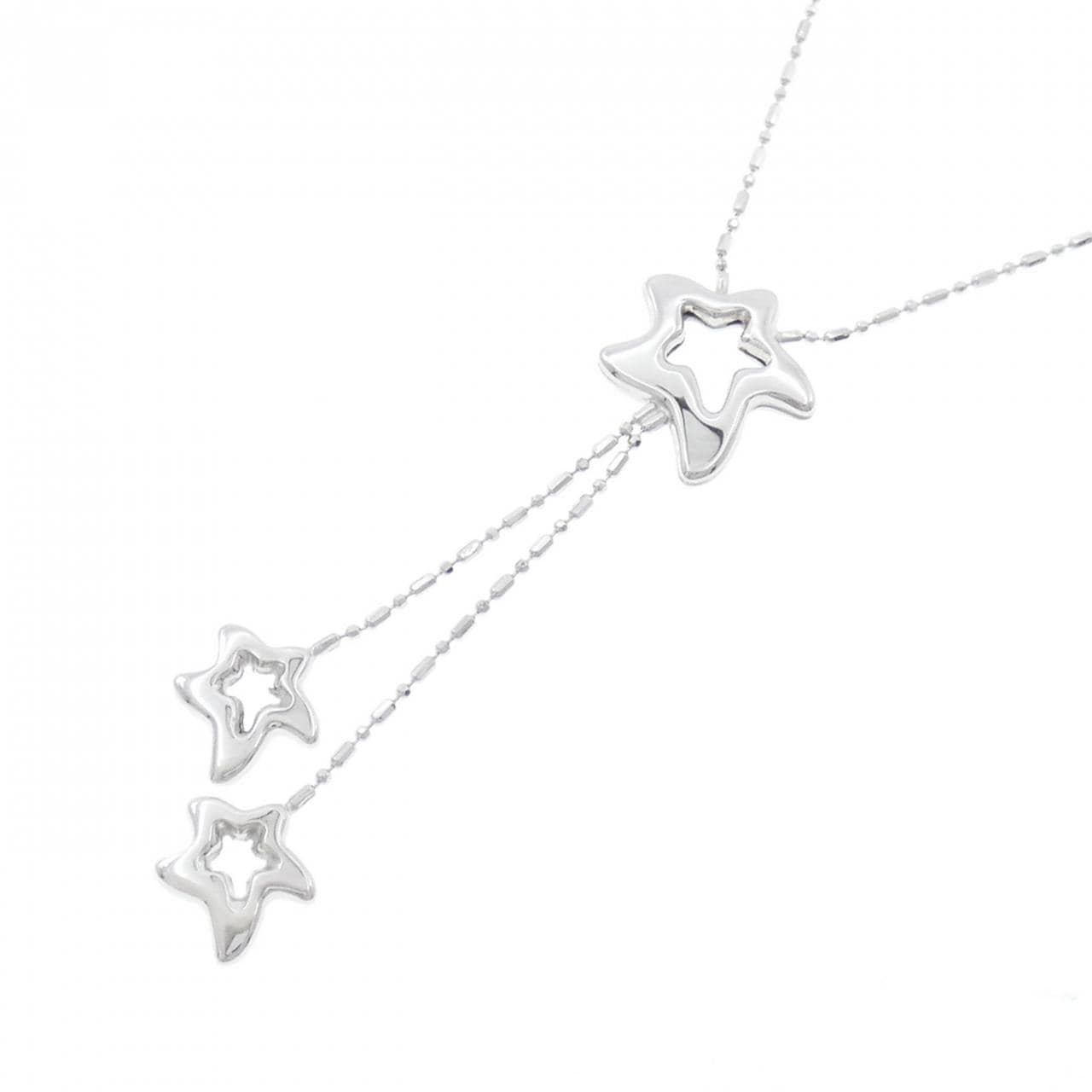 K14WG スター ネックレス