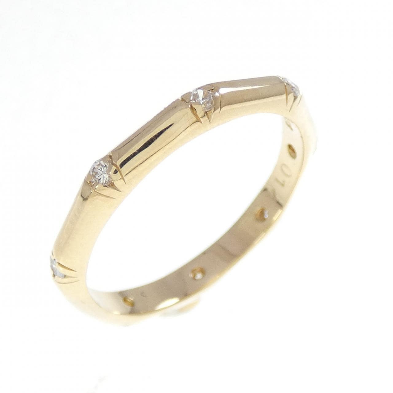 K18YG ダイヤモンド リング 0.14CT