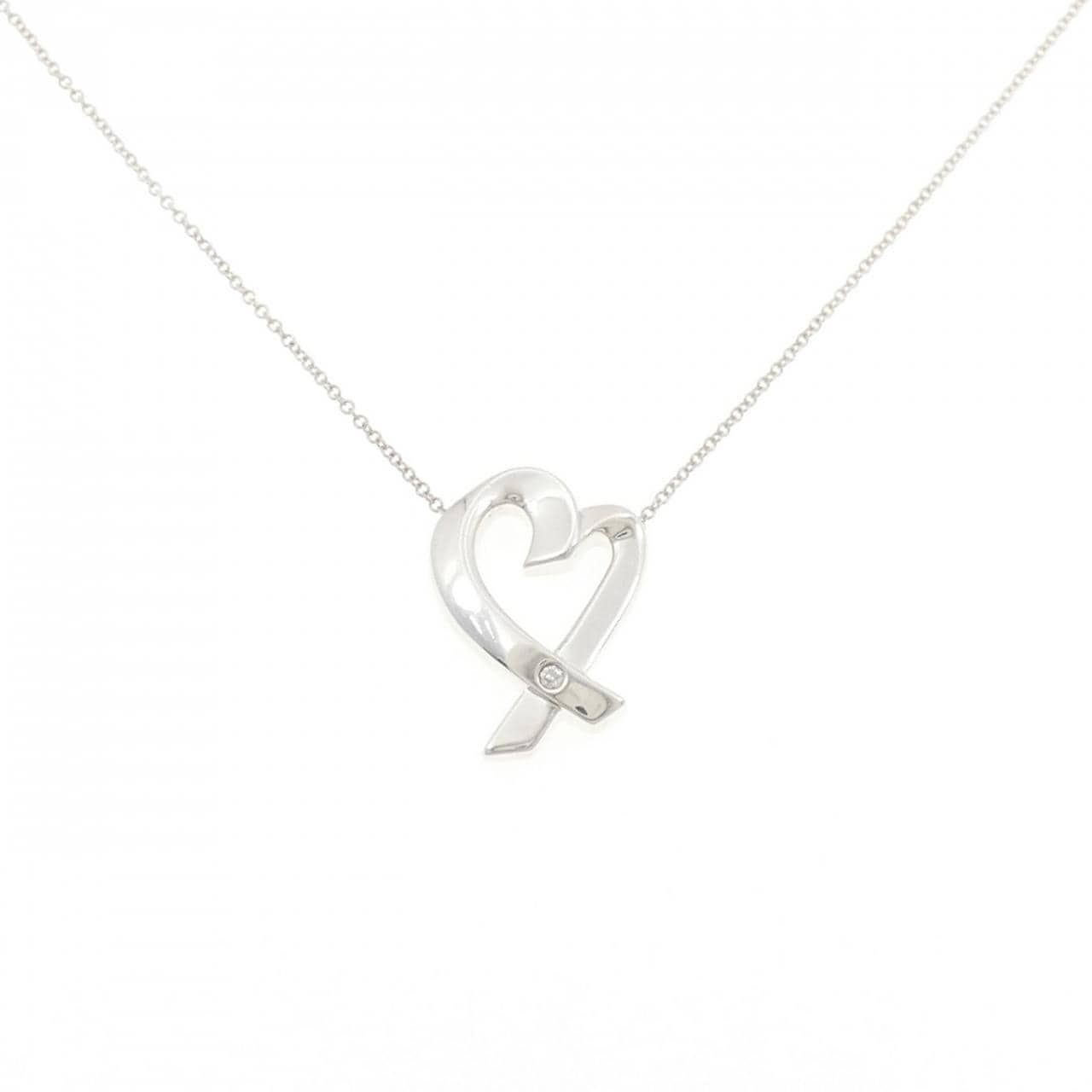 ティファニー ラビングハート ネックレス