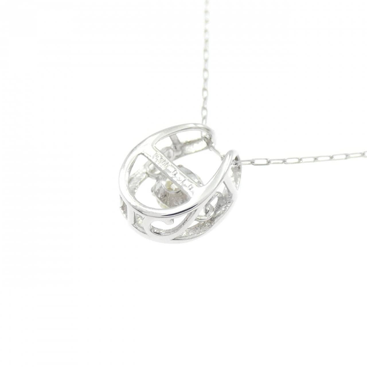 PT900 ダイヤモンド ネックレス 0.10CT