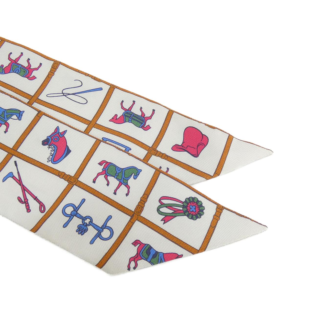 エルメス COUVERTURES ET TENUES ツイリー 061356S スカーフ