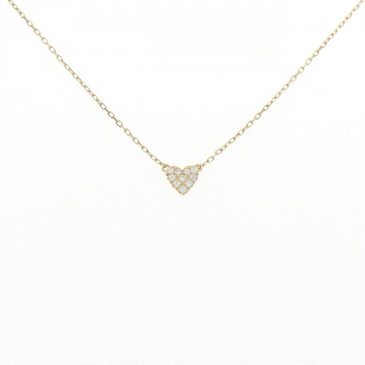 アーカー ハートパヴェ ネックレス 0.05CT