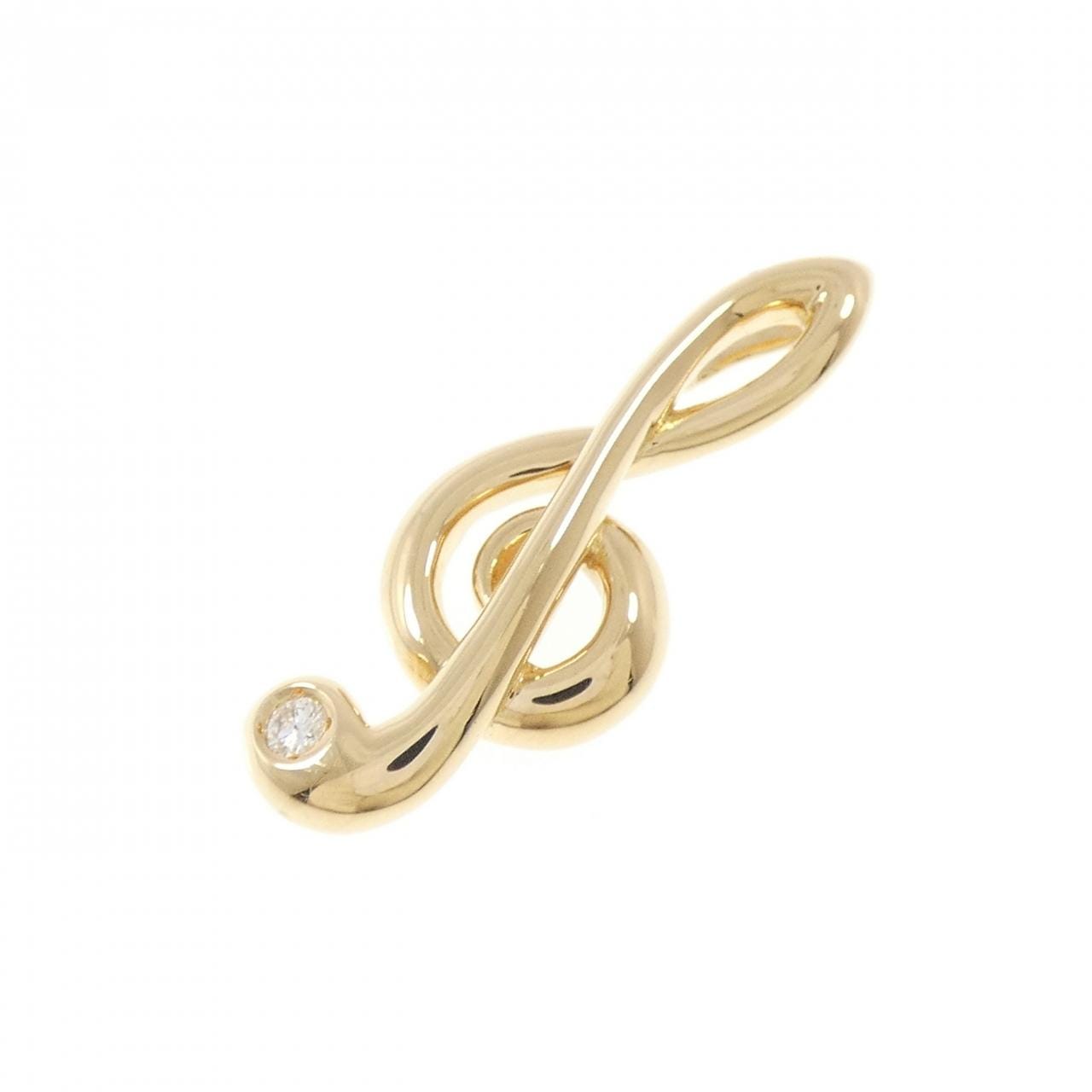 ギンザ タナカ ダイヤモンド ペンダント 0.04CT