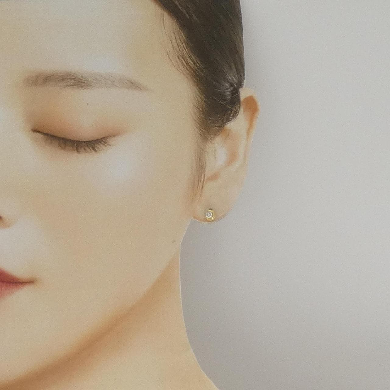 K18YG ダイヤモンド ピアス 0.20CT