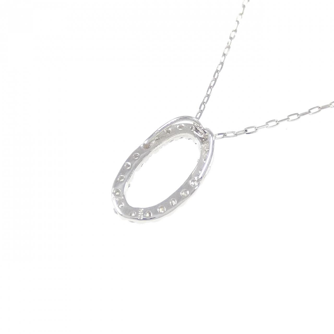 [BRAND NEW] PT Diamond Necklace 0.10CT