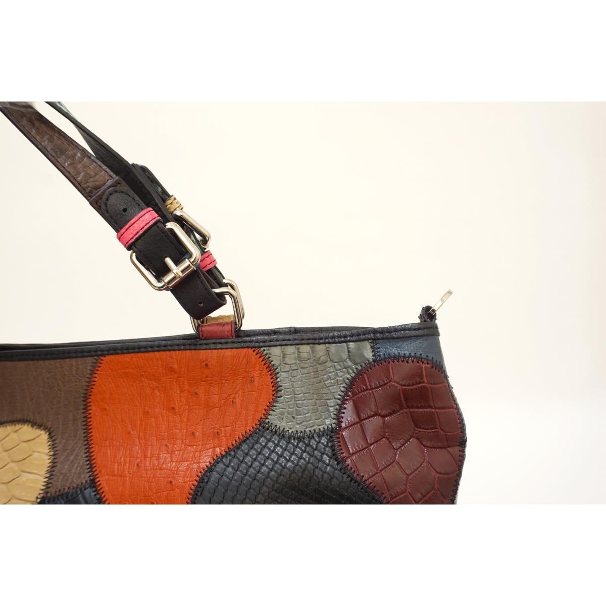 【新品】和装バッグ　クロコ