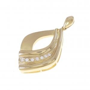 K18YG ダイヤモンド ペンダント 0.12CT