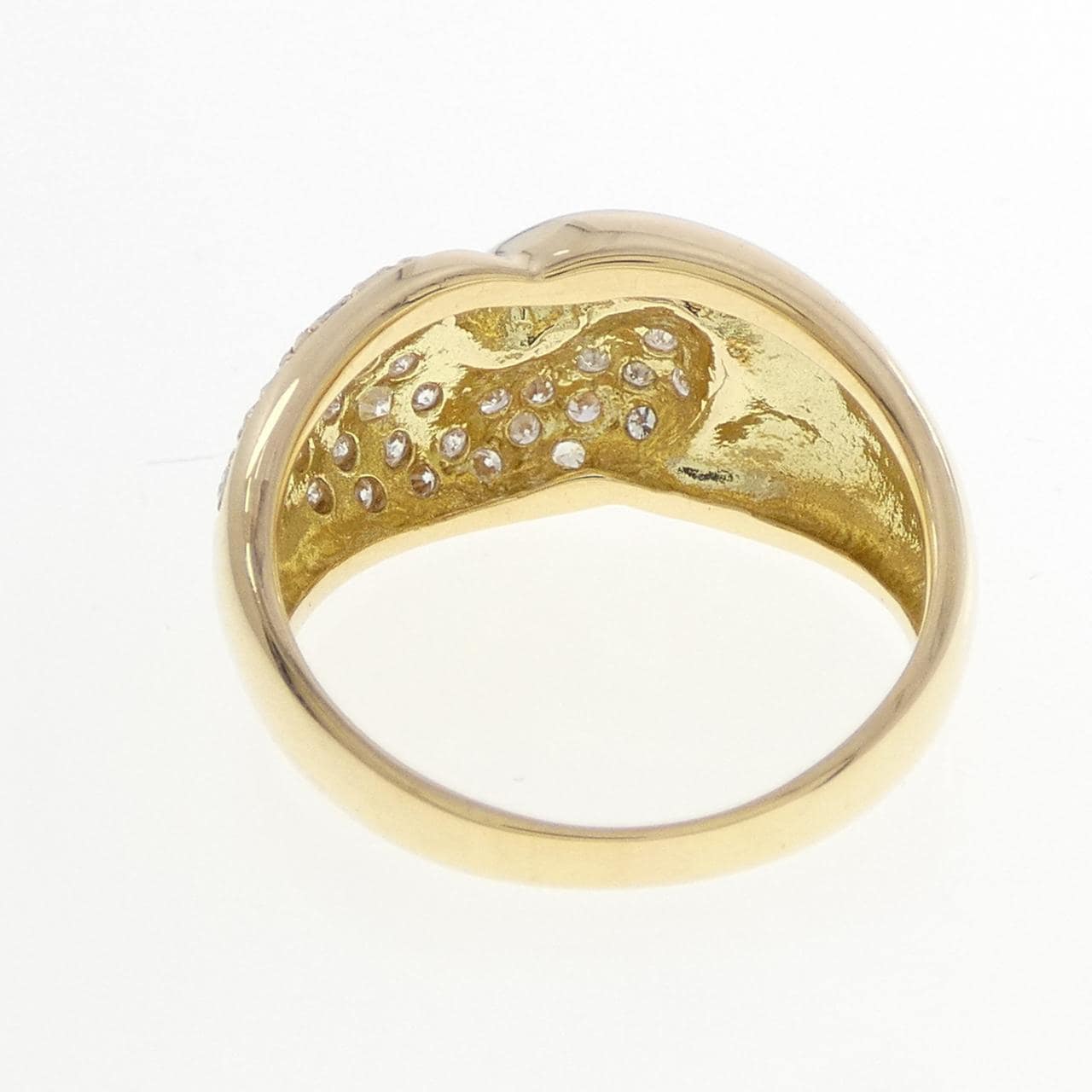 K18YG ダイヤモンド リング 0.30CT