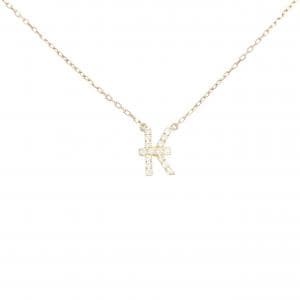 AHKAH Initial Necklace 0.06CT