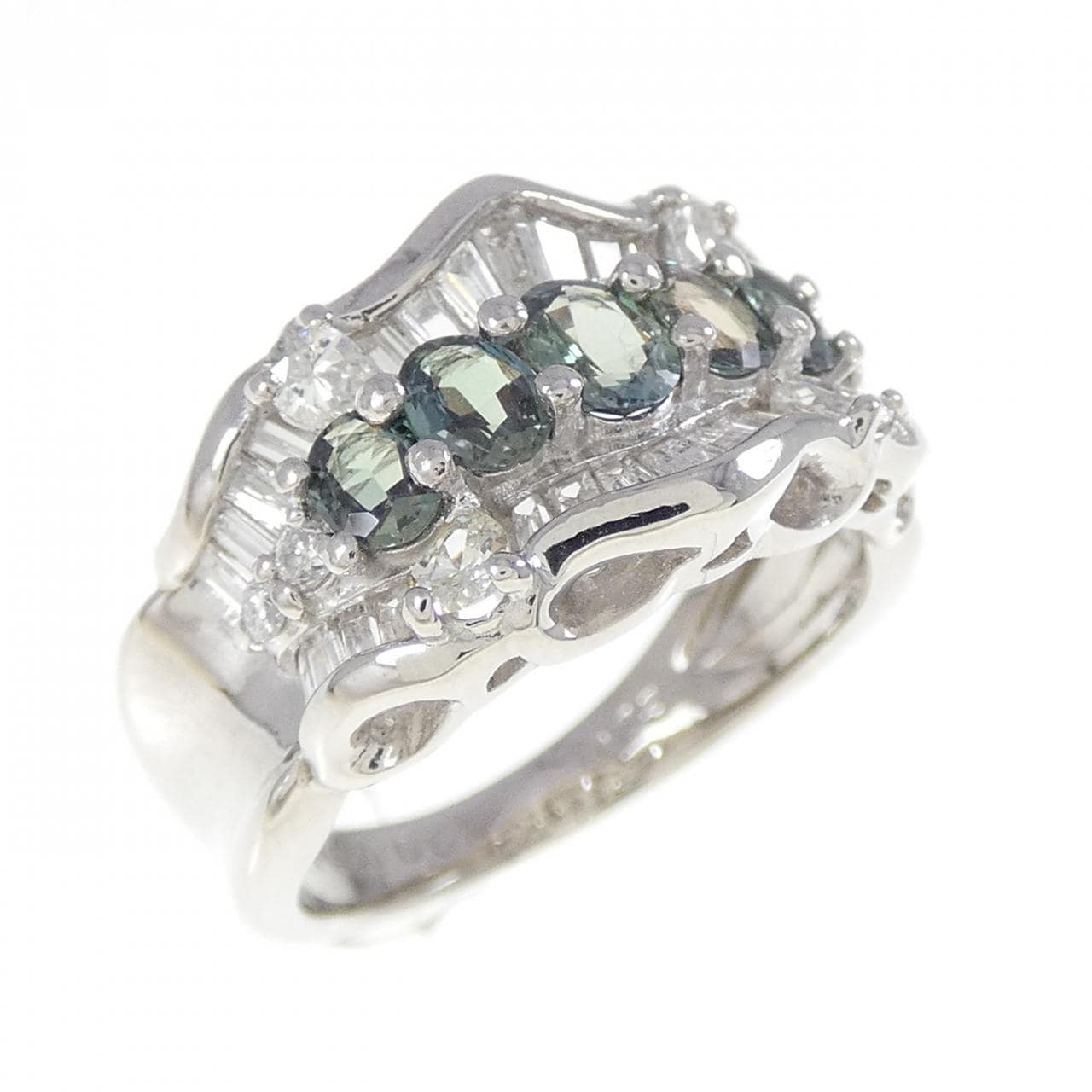 PT900 アレキサンドライト リング 0.67CT